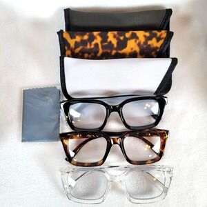 Hummingbird Women Santa Fe Auto Tint Blue Light Sun Readers Size +3.00 Multi